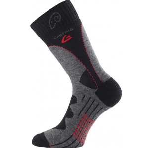 Ponožky Lasting TWA Velikost ponožek: 38-41 (M) / Barva: šedá
