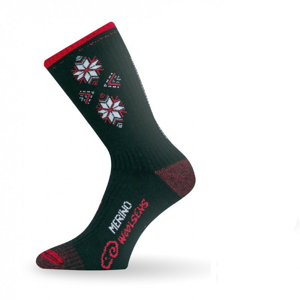 Ponožky Lasting SCK Velikost ponožek: 34-37 / Barva: černá/červená