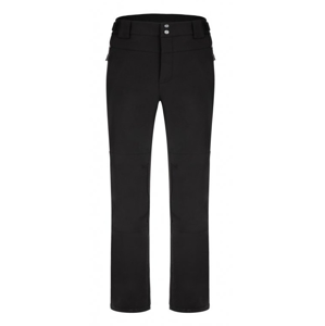 Pánské softshellové kalhoty Loap Lyger Velikost: XXL / Barva: černá