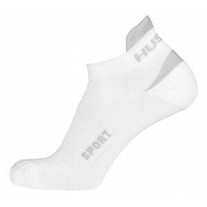 Ponožky Husky Sport Velikost ponožek: 36-40 / Barva: bílá/šedá