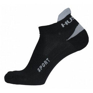 Ponožky Husky Sport Velikost ponožek: 36-40 / Barva: černá/bílá
