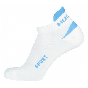 Ponožky Husky Sport Velikost ponožek: 41-44 / Barva: bílá/modrá