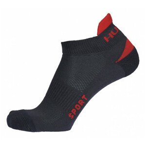 Ponožky Husky Sport Velikost ponožek: 41-44 / Barva: černá/červená