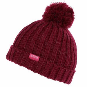 Dětská zimní čepice Regatta Luminosity Hat III Dětská velikost: 4-6 let / Barva: červená