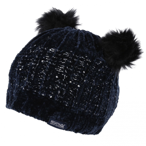 Dětská zimní čepice Regatta Hedy Lux Hat II Dětská velikost: 4-6 let / Barva: černá