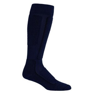 Pánské podkolenky Icebreaker Mens Ski+ Medium OTC Velikost ponožek: 44,5 - 46,5 / Barva: černá/modrá