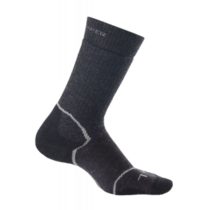 Dámské ponožky Icebreaker Women's Hike+ Medium Crew Velikost ponožek: 35-37 / Barva: tmavě šedá