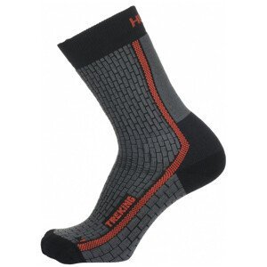 Ponožky Husky Treking new Velikost ponožek: 36-40 / Barva: černá/červená