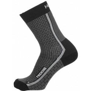 Ponožky Husky Treking new Velikost ponožek: 45-48 / Barva: černá/šedá