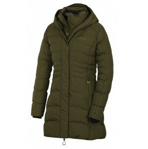 Dámský kabát Husky Normy L (2020) Velikost: XL / Barva: tmavě zelená