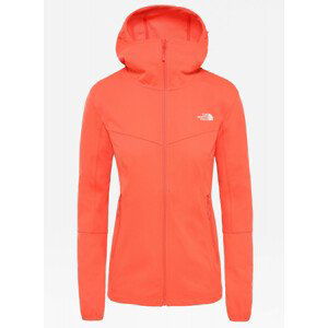 Dámská bunda The North Face Hikesteller Softshell Hoodie Velikost: S / Barva: oranžová