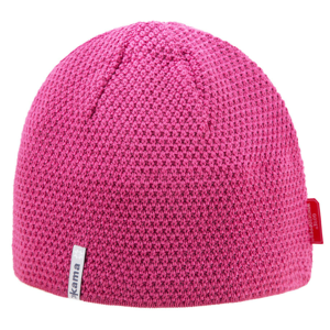 Pletená merino čepice Kama AW62 Barva: růžová