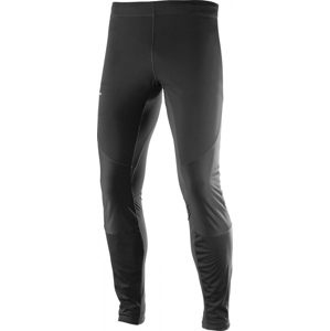 Pánské kalhoty Salomon Agile Softshell Tight Velikost: XL / Barva: černá