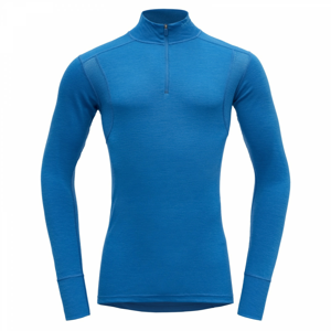 Pánské triko Devold Hiking Half Zip Neck Velikost: M / Barva: modrá