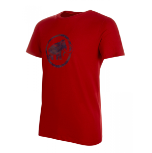 Pánské triko Mammut Logo T-Shirt M Velikost: XXL / Barva: červená