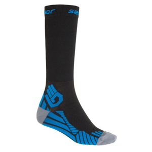Ponožky Sensor Compress Velikost ponožek: 35-38 / Barva: černá