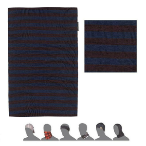 Multifunkční šátek Sensor Merino Air Barva: modrá/červená