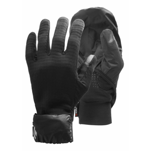 Rukavice Black Diamond Wind hood gridtech gloves Velikost rukavic: S / Barva: černá