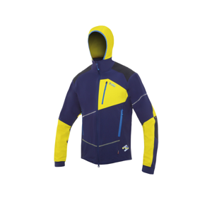 Pánská bunda Direct Alpine Jorasses 2.0 Velikost: M / Barva: modrá/žlutá