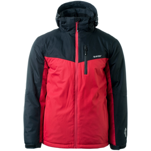 Pánská zimní bunda Hi-Tec Brener Velikost: M / Barva: černá/červená