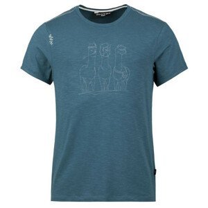 Pánské triko Chillaz Alpaca Gang Velikost: M / Barva: modrá/bíla