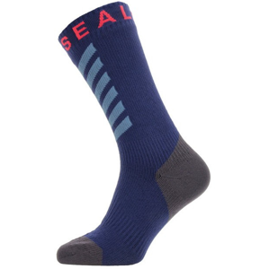 Nepromokavé ponožky Sealskinz WP Warm Weather Mid Hydrostop Velikost ponožek: 36-38 / Barva: modrá