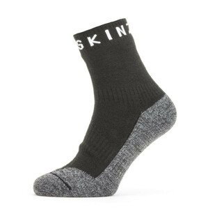 Nepromokavé ponožky SealSkinz WP Warm Weather Soft Touch Velikost ponožek: 39-42 / Barva: černá/šedá