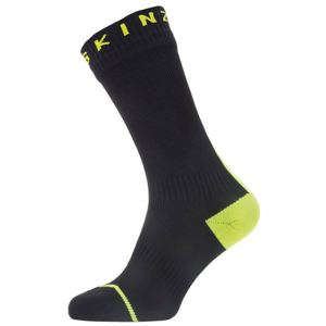 Nepromokavé ponožky SealSkinz WP All Weather Mid + Hyd Velikost ponožek: 36-38 / Barva: černá