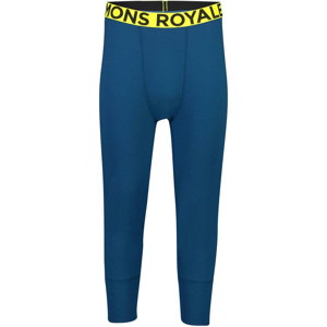 Pánské funkční kalhoty Mons Royale Shaun-off 3/4 Legging Velikost: M / Barva: modrá/žlutá