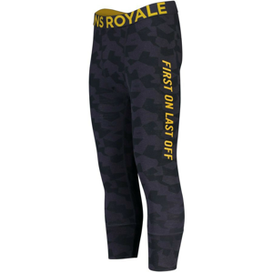 Pánské funkční kalhoty Mons Royale Shaun-off 3/4 Legging Velikost: L / Barva: šedá/žlutá