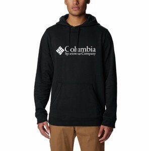 Pánská mikina Columbia CSC Basic Logo Hoodie Velikost: L / Barva: matná černá