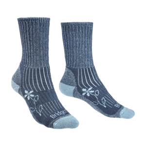 Dámské ponožky Bridgedale Hike MW MC Boot Women's Velikost ponožek: 35-37 / Barva: modrá