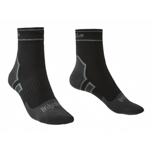 Nepromokavé ponožky Bridgedale Storm Sock LW Ankle Velikost ponožek: 40-43 / Barva: černá