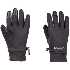 Pánské rukavice Marmot Power Stretch Connect Glove Velikost rukavic: M / Barva: černá