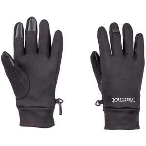 Pánské rukavice Marmot Power Stretch Connect Glove Velikost rukavic: XL / Barva: černá