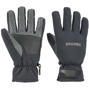 Pánské rukavice Marmot Glide Softshell Glove Velikost rukavic: L / Barva: černá