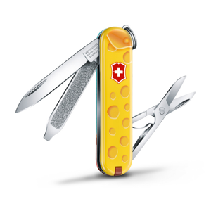 Kapesní nůž Victorinox Classic LE Alps Cheese Barva: žlutá/modrá
