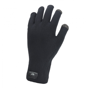 Nepromokavé rukavice SealSkinz WP All Weather Ultra Grip Velikost rukavic: XL / Barva: černá
