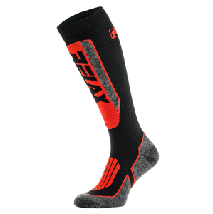 Lyžařské ponožky Relax Extreme Velikost ponožek: 46-46 / Barva: černá/červená