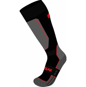 Lyžařské ponožky Relax Carve Velikost ponožek: 39-42 / Barva: černá/červená