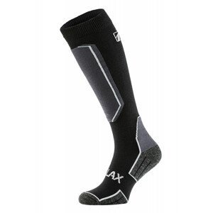 Lyžařské ponožky Relax Carve Velikost ponožek: 39-42 / Barva: černá