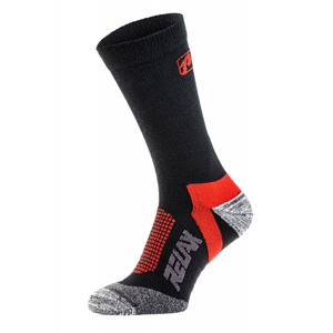 Ponožky Relax Nordic Velikost ponožek: 43-46 / Barva: černá/červená
