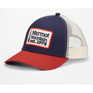 Kšiltovka Marmot Retro Trucker Hat Barva: červená/modrá