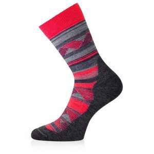 Ponožky Lasting WLI Velikost ponožek: 42-45 / Barva: červená