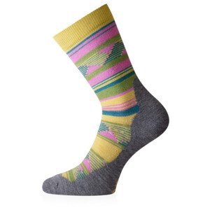 Ponožky Lasting WLI Velikost ponožek: 34-37 / Barva: žlutá