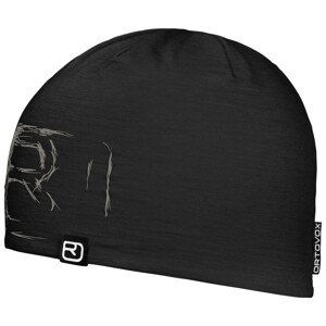 Čepice Ortovox 120 Tec Logo Beanie Barva: černá