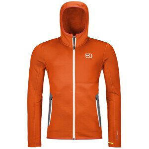 Pánská mikina Ortovox Fleece Hoody M Velikost: L / Barva: oranžová