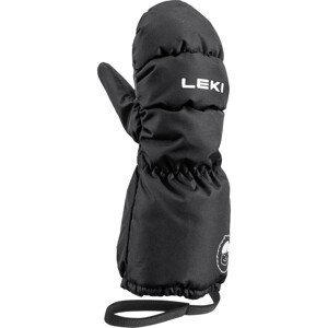 Lyžařské rukavice Leki Little Eskimo Mitt Long Velikost rukavic: 3 / Barva: černá
