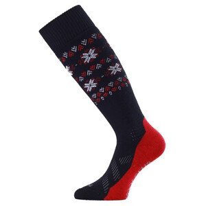 Podkolenky Lasting FWI Velikost ponožek: 38-41 / Barva: černá