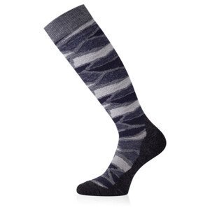 Podkolenky Lasting SLJ Velikost ponožek: 46-49 / Barva: černá